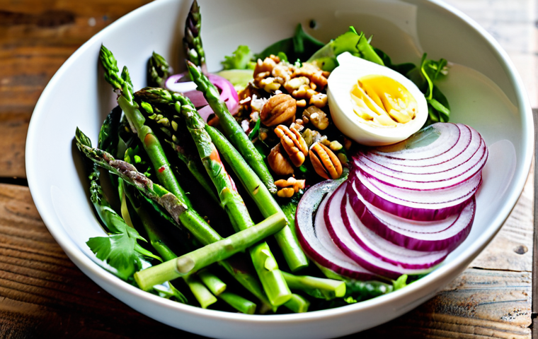 마이크로바이옴과 스트레스의 관계 - Healthy Microbiota Feast**
A vibrant close-up of a colorful salad bowl. The salad contains a variet...