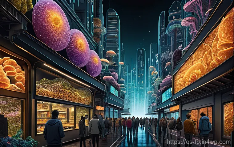 마이크로바이옴과 장내 미생물의 변화 - **Prompt 1: The Inner Ecosystem - A Bustling Microbial City**
"A highly detailed, vibrant, and a...