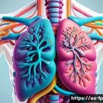 마이크로바이옴의 유전적 요인 - A highly detailed scientific illustration showing the interaction between human genes and gut microb...